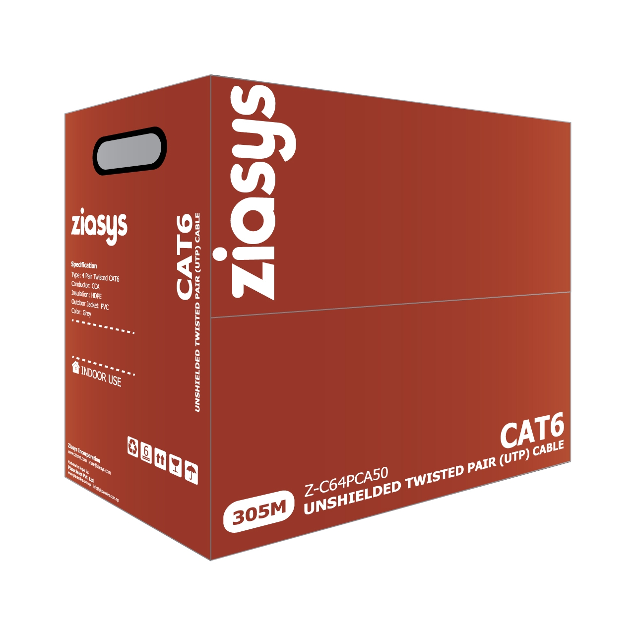 UTP CAT 6 Cable - CCA (23%)