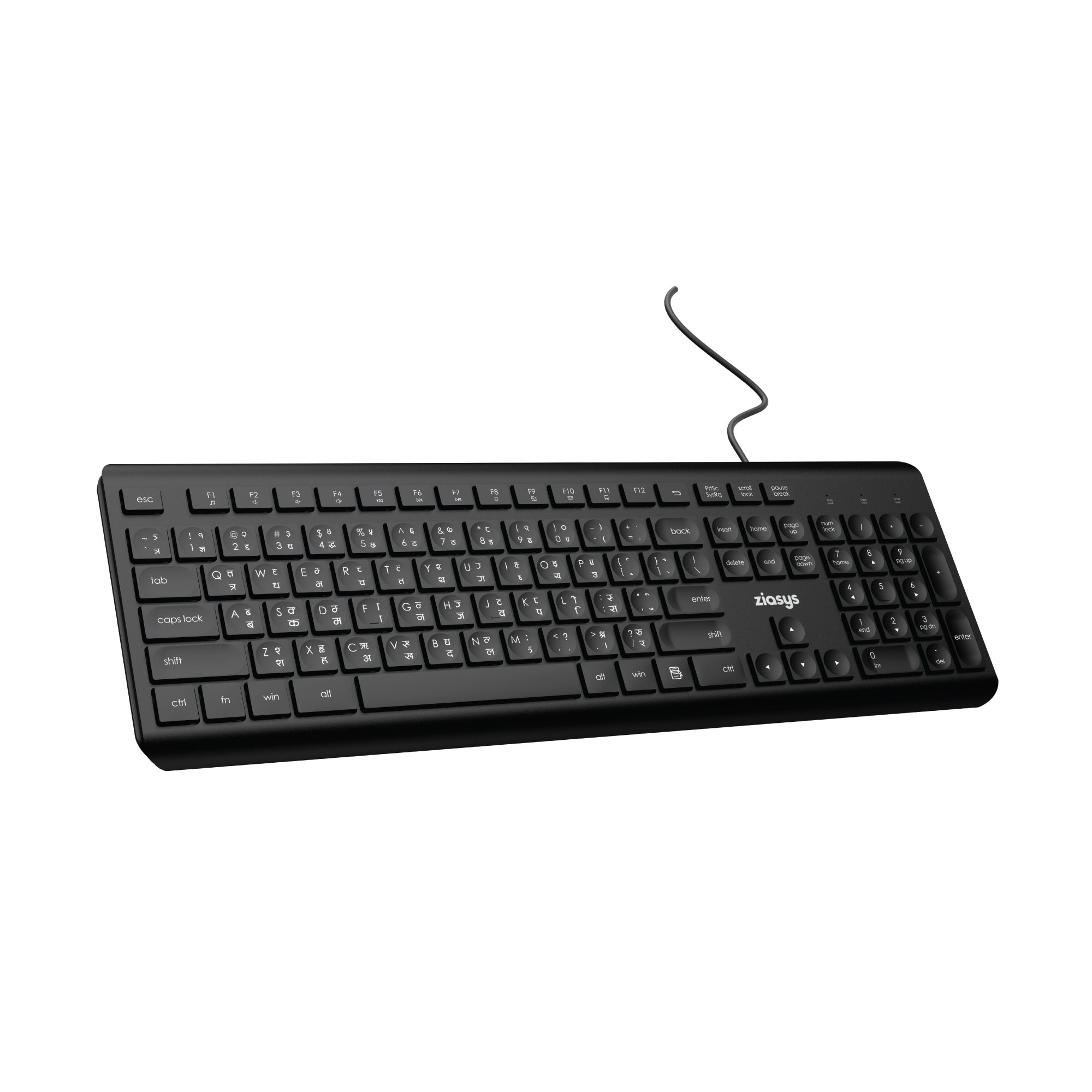 Wired Keyboard Nepali English Layout