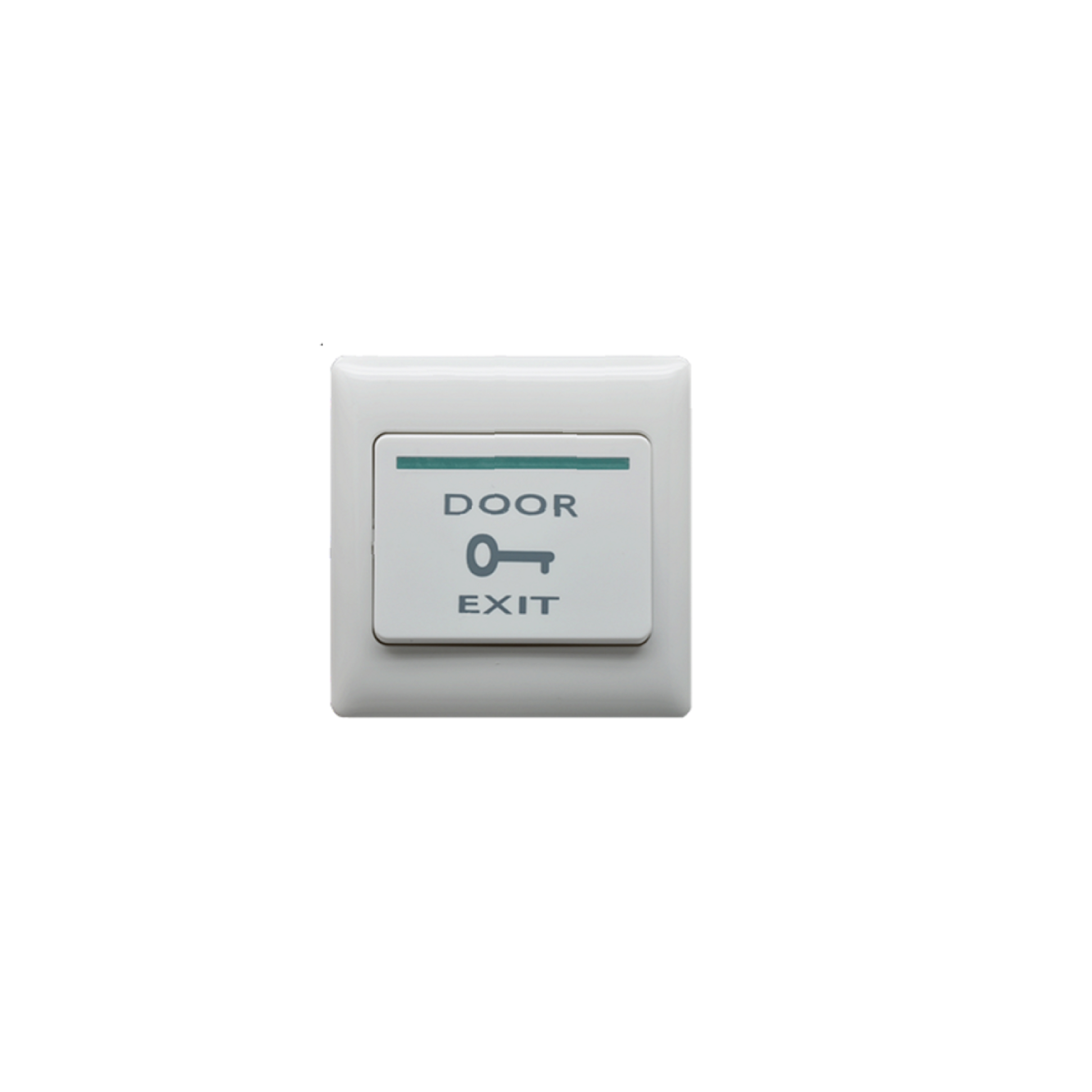 Plastic exit button