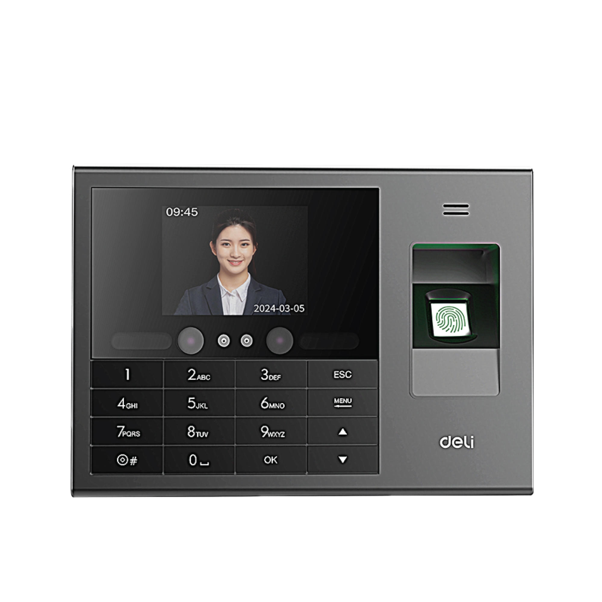 Fingerprint and Face and Palm Vein Attendance machine
